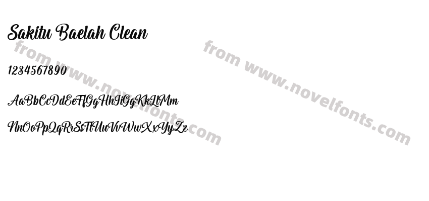 Sakitu Baelah CleanPreview