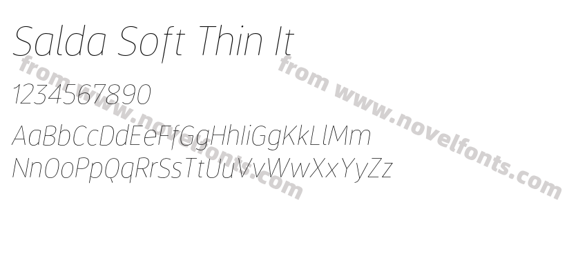 Salda Soft Thin ItPreview