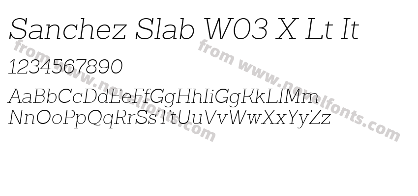Sanchez Slab W03 X Lt ItPreview