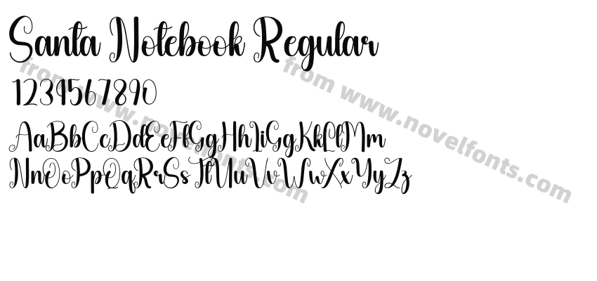 Santa Notebook RegularPreview