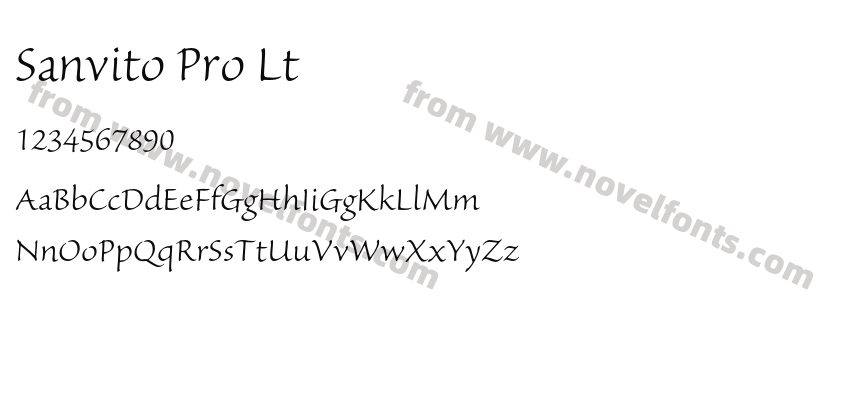 Sanvito Pro LtPreview