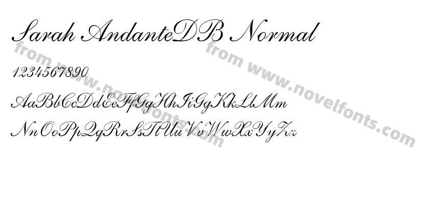 Sarah AndanteDB NormalPreview