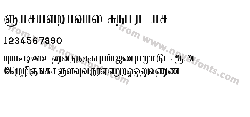 Saraswathy RegularPreview