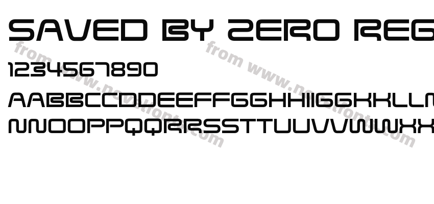 Saved By Zero RegularPreview