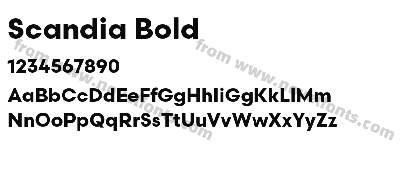 Scandia BoldPreview