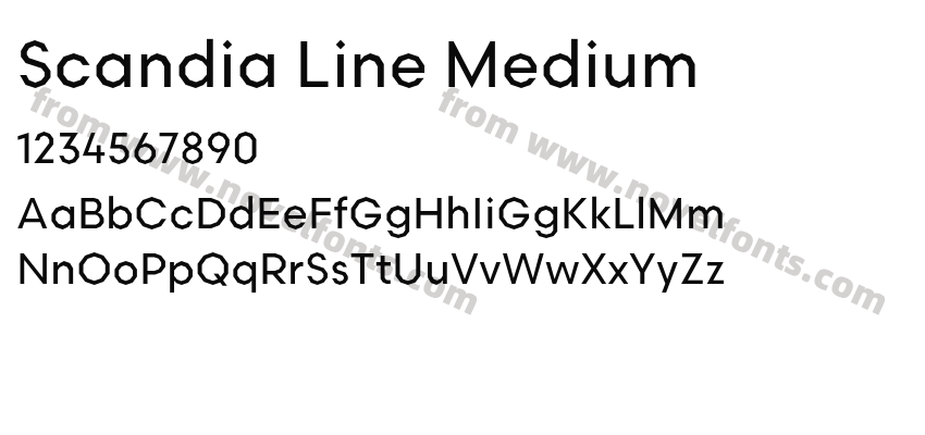 Scandia Line MediumPreview