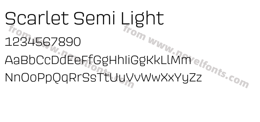 Scarlet Semi LightPreview