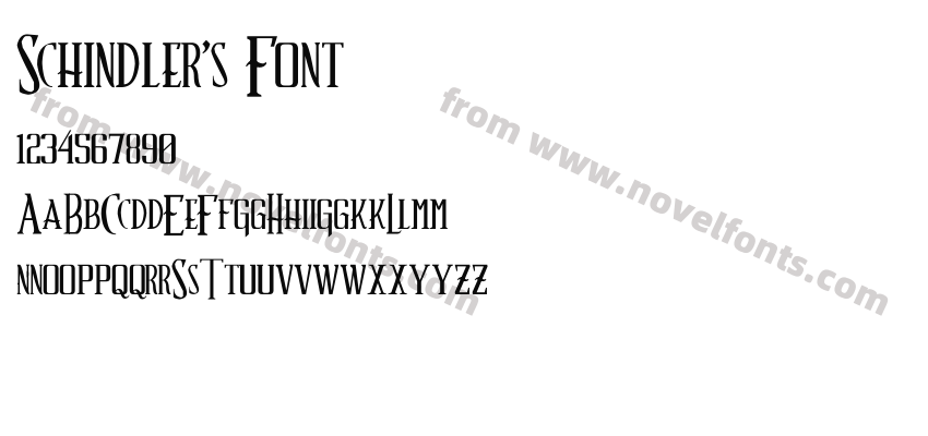 Schindler’s FontPreview