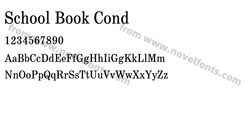 School Book CondPreview
