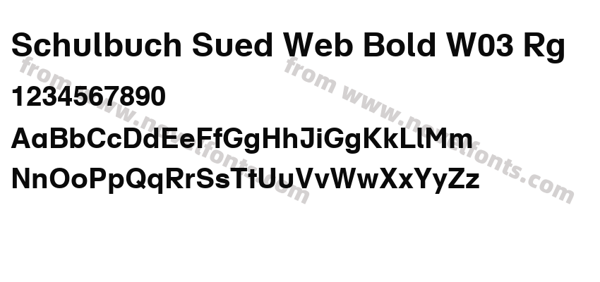 Schulbuch Sued Web Bold W03 RgPreview