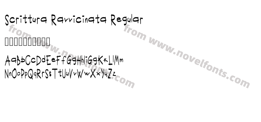 Scrittura Ravvicinata RegularPreview