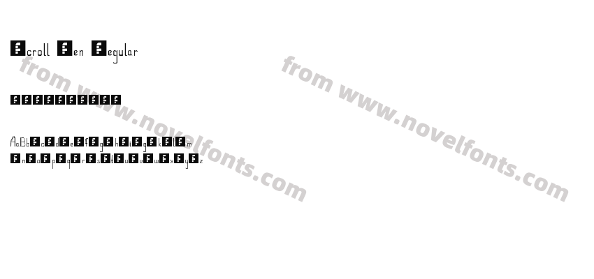 Scroll Pen RegularPreview