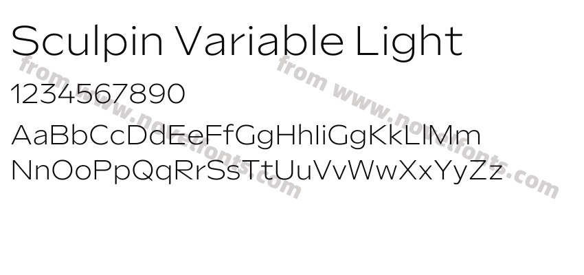 Sculpin Variable LightPreview