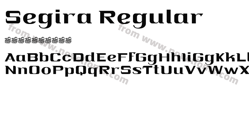 Segira RegularPreview