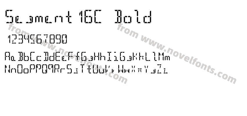 Segment16C BoldPreview