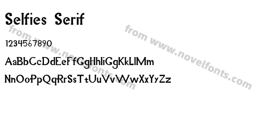 Selfies SerifPreview