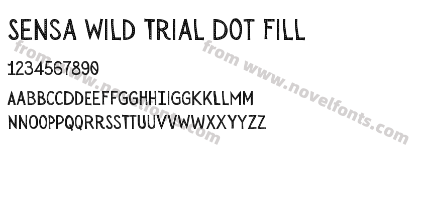 Sensa Wild Trial Dot FillPreview