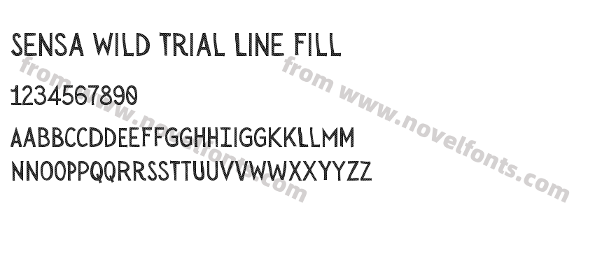 Sensa Wild Trial Line FillPreview