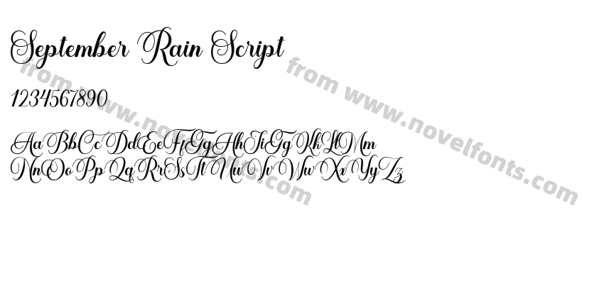 September Rain ScriptPreview