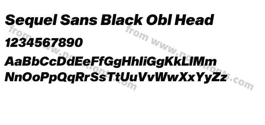 Sequel Sans Black Obl HeadPreview