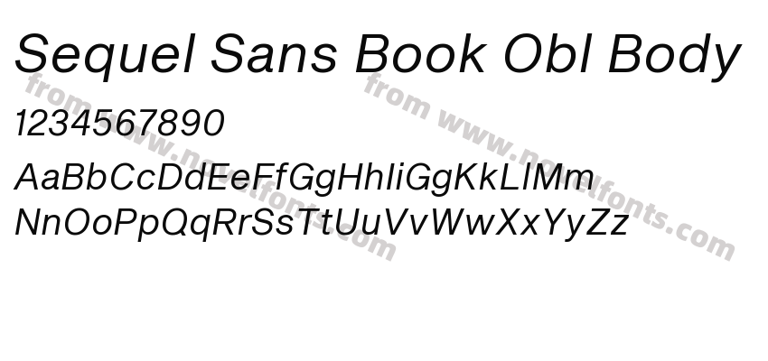 Sequel Sans Book Obl BodyPreview