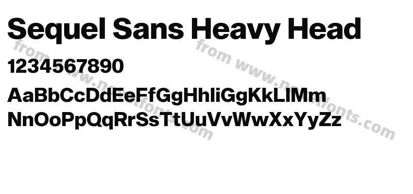Sequel Sans Heavy HeadPreview