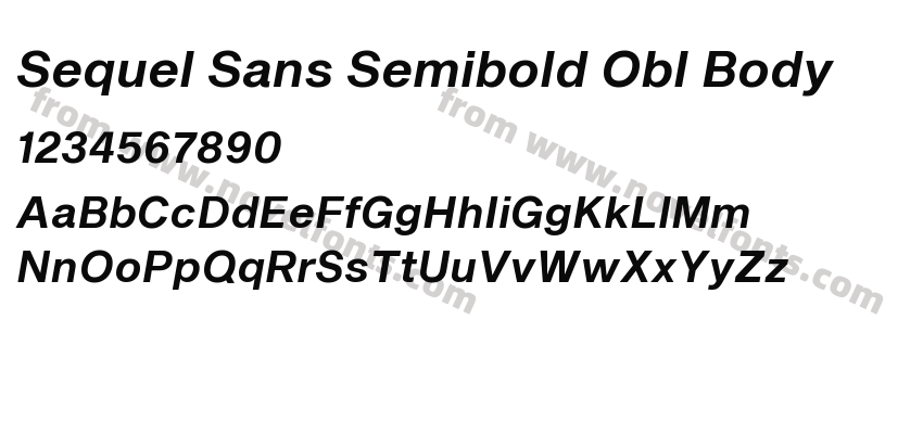 Sequel Sans Semibold Obl BodyPreview