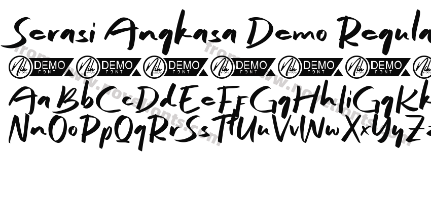 Serasi Angkasa Demo RegularPreview