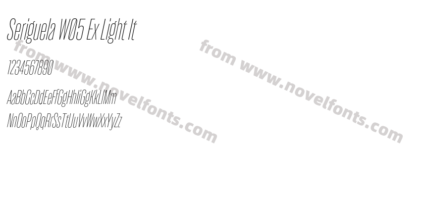 Seriguela W05 Ex Light ItPreview
