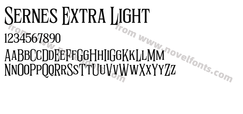 Sernes Extra LightPreview