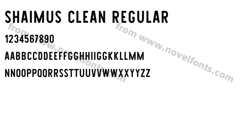 Shaimus Clean RegularPreview