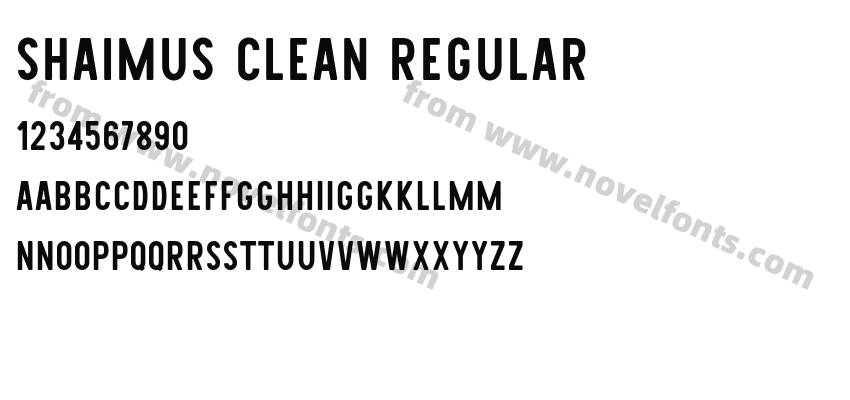Shaimus Clean RegularPreview