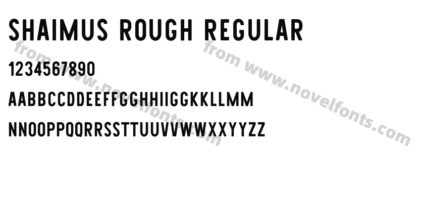 Shaimus Rough RegularPreview