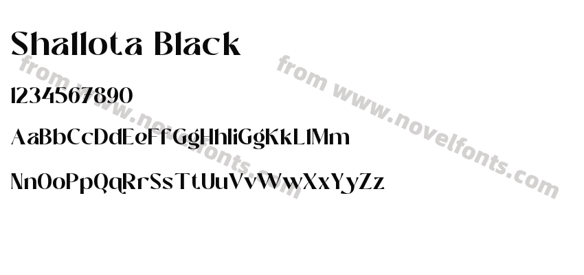 Shallota BlackPreview