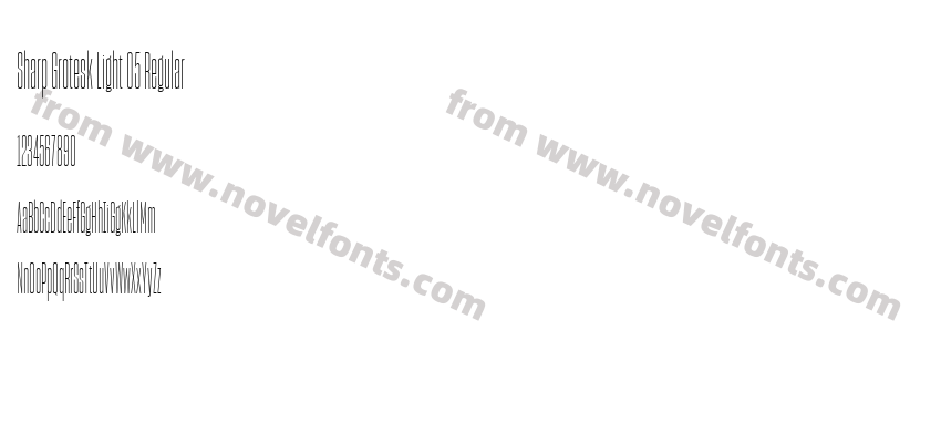 Sharp Grotesk Light 05 RegularPreview