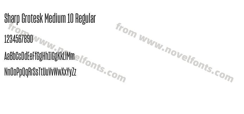Sharp Grotesk Medium 10 RegularPreview