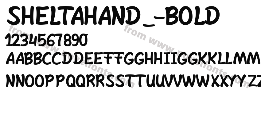 SheltaHand_-BoldPreview
