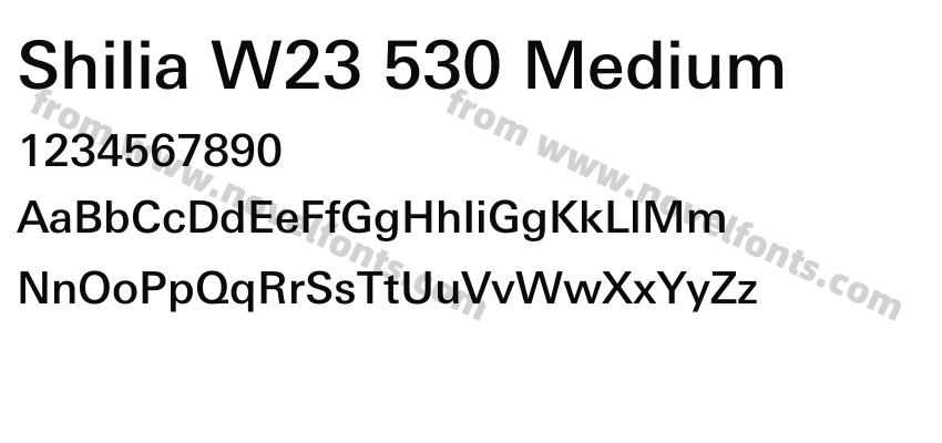 Shilia W23 530 MediumPreview