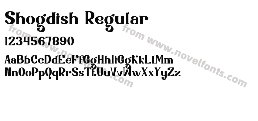 Shogdish RegularPreview