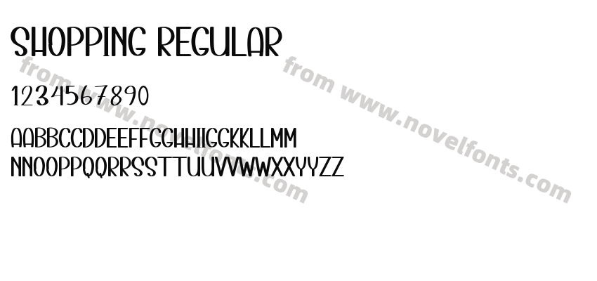 Shopping RegularPreview