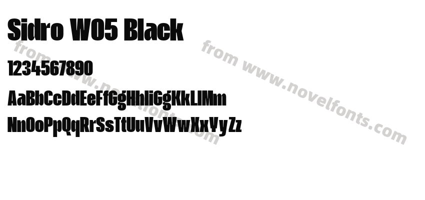 Sidro W05 BlackPreview