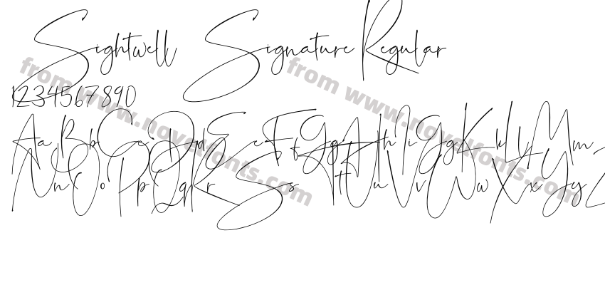 Sightwell Signature RegularPreview