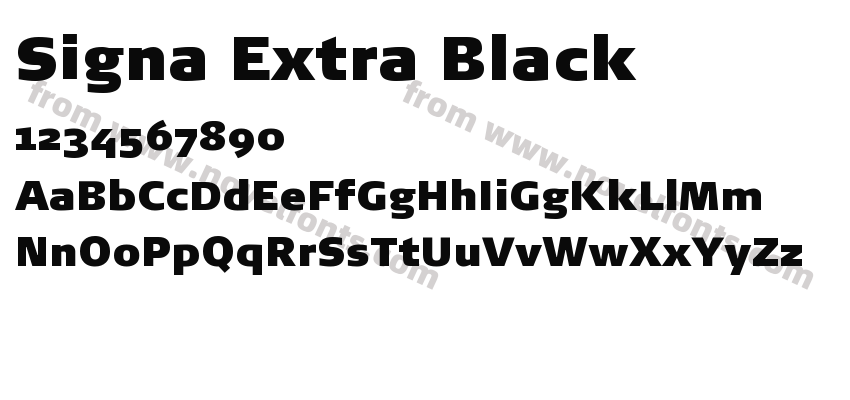 Signa Extra BlackPreview
