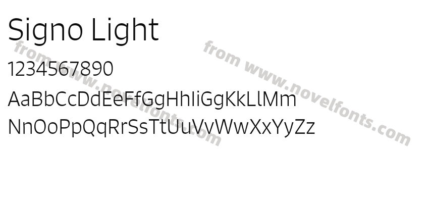 Signo LightPreview