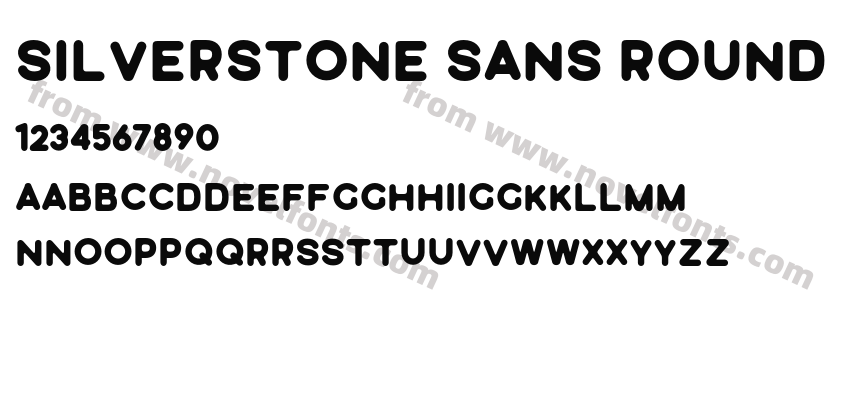 Silverstone Sans RoundPreview