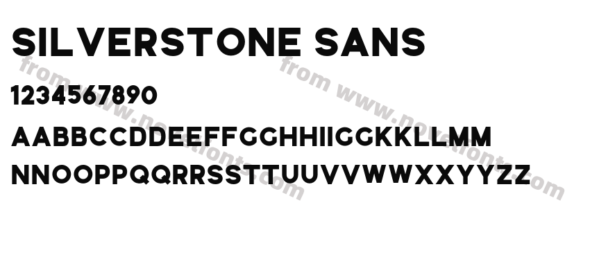 Silverstone SansPreview