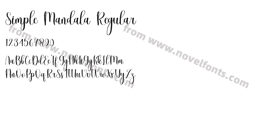 Simple Mandala RegularPreview