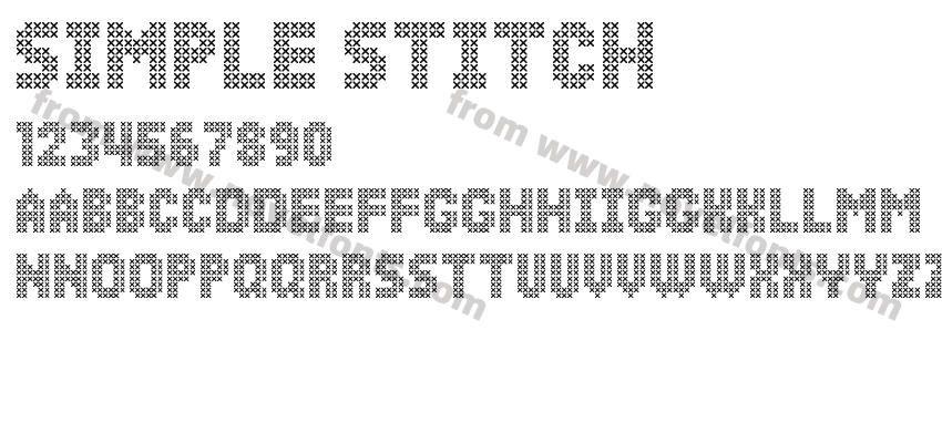 Simple StitchPreview