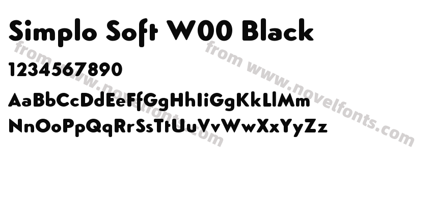 Simplo Soft W00 BlackPreview
