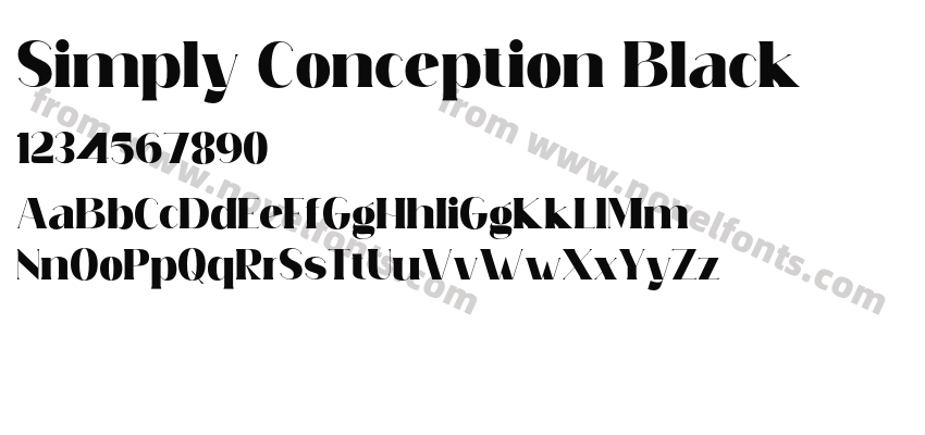 Simply Conception BlackPreview